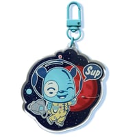 Image 2 of Gumdrop Over Mars Acrylic Charm