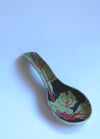 Soup Spoon with Beet Tops
