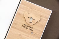 Image 4 of Koala Baby Card. Gender Neutral Baby Card. Baby Shower Card.