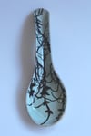 Soup Spoon with Spruce Branches