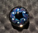 Image 2 of Gold & Silver Fume Air Trap Marble