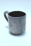 Smoke Fired Espresso Cup with Black Interior