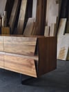 CLIPPED WING SIDEBOARD IN TASMANIAN BLACKWOOD