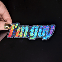 Image 2 of Sparkly holographic stickers