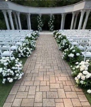 Image of Wedding CEREMONY Aisle 