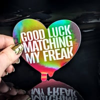 Image 1 of Good Luck - Holographic sticker