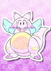 Mallow Vinyl Sticker