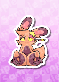 Mauve Vinyl Sticker