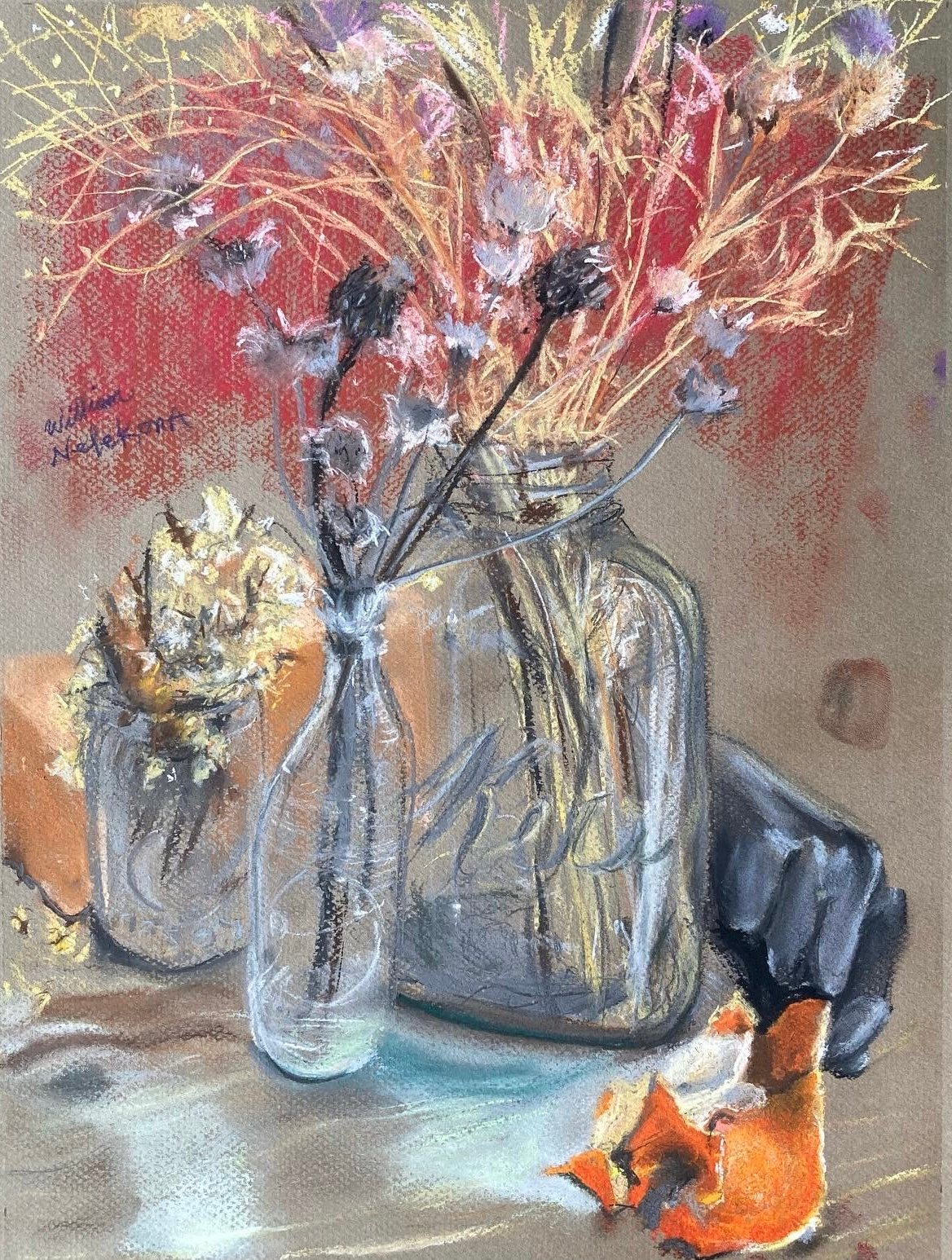 Image of William Nelekona - We're Eatin' Oranges & Sketchin' Leaves