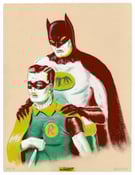 Image of "In or Out" gouache painting