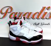 Image 1 of Jordan Jumpman Two Trey White Gym Red Black (Size 12 Men's)