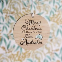 Image 2 of Australia Christmas Card. Australian Made Gift.