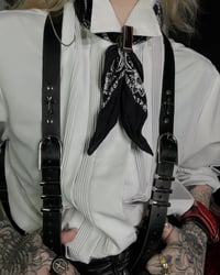 Image 3 of Basilica Suspenders Black