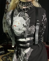 Image 1 of Santiago Belt Harness Black