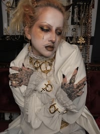 Image 2 of Fiendish Priest cuff White