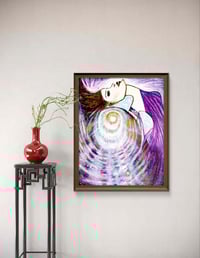 "Spiral Dance Of The Cosmic Dancer" print