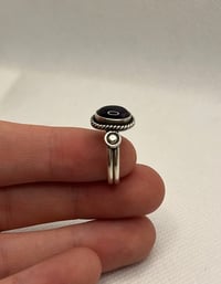 Image 1 of Twisted Wire Amethyst Ring