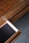 CLIPPED WING SIDEBOARD IN TASMANIAN BLACKWOOD