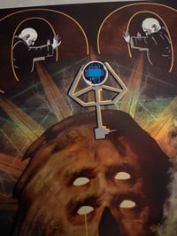 Image 3 of TOOL SIGNED/REMARQUED POSTER | "ÆNIMA/BLUE MAN"