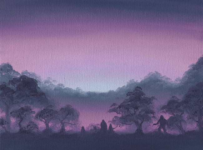 Yowie #1 limited edition fine art print