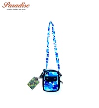 Image 2 of Bape Military Mini Blue Camo Shoulder Bag 