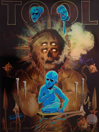 Image 1 of TOOL SIGNED/REMARQUED POSTER | "STINKFIST"