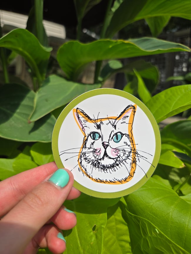 Cat Sticker