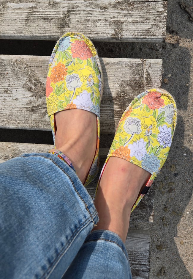 Pretty Peony Espadrilles 