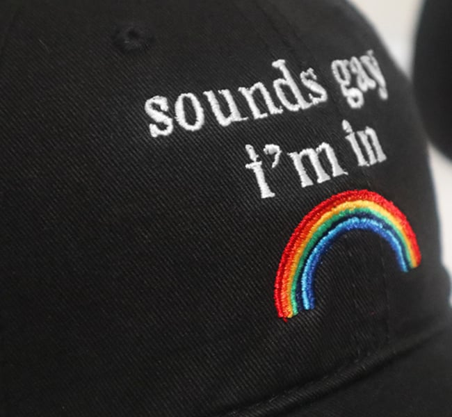 Sounds Gay I'm In Black Cap