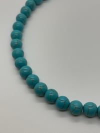 Image 3 of Turquoise Chunky Beaded Necklace
