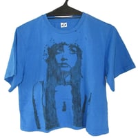 Image 1 of pink pantheress crop tee