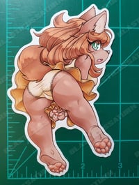 Image 2 of Butterscotch Doggy - Vinyl Sticker