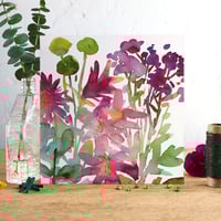 Image 1 of Clematis Greetings Card
