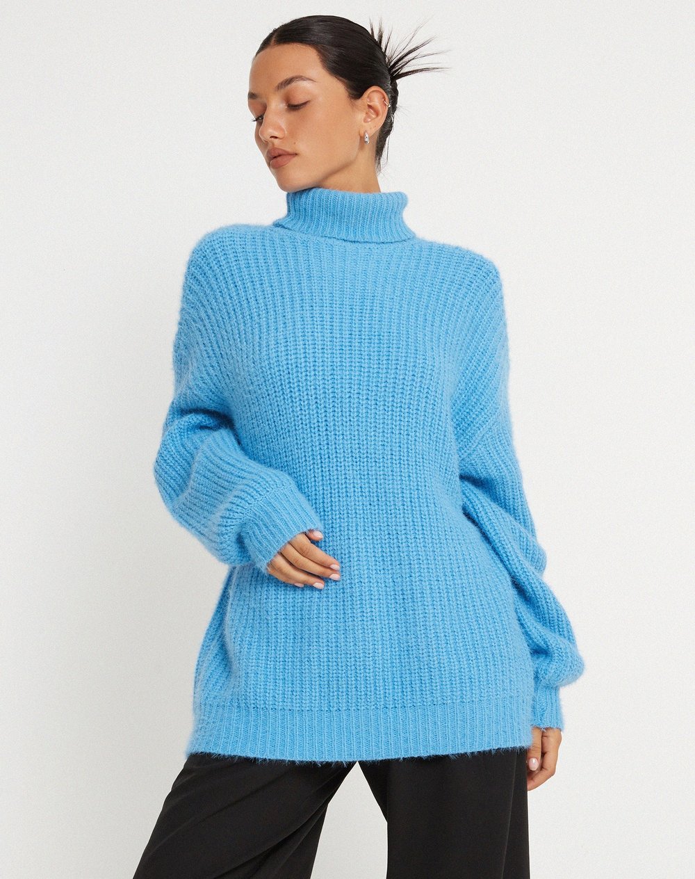 Image of Ruaoa Jumper in Knit Blue