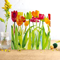 Image 1 of Tulip Festival Greetings Card