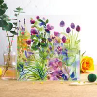 Image 1 of Out in the Garden Greetings Card