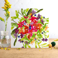 Image 1 of Bouquet Greetings Card