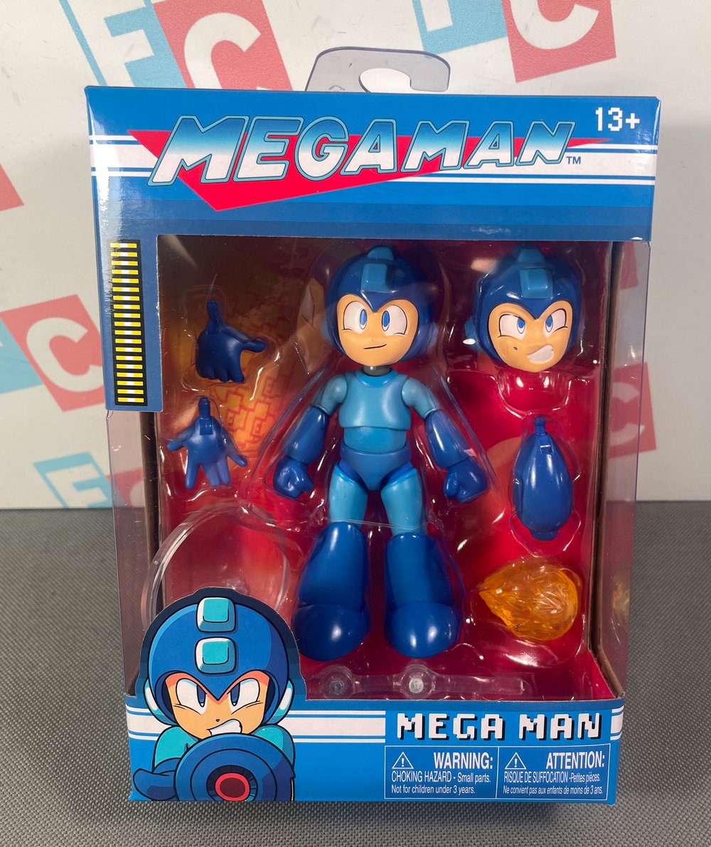 MEGA MAN Deluxe 4.5 Inch Capcom Megaman Figure by Jada Toys 