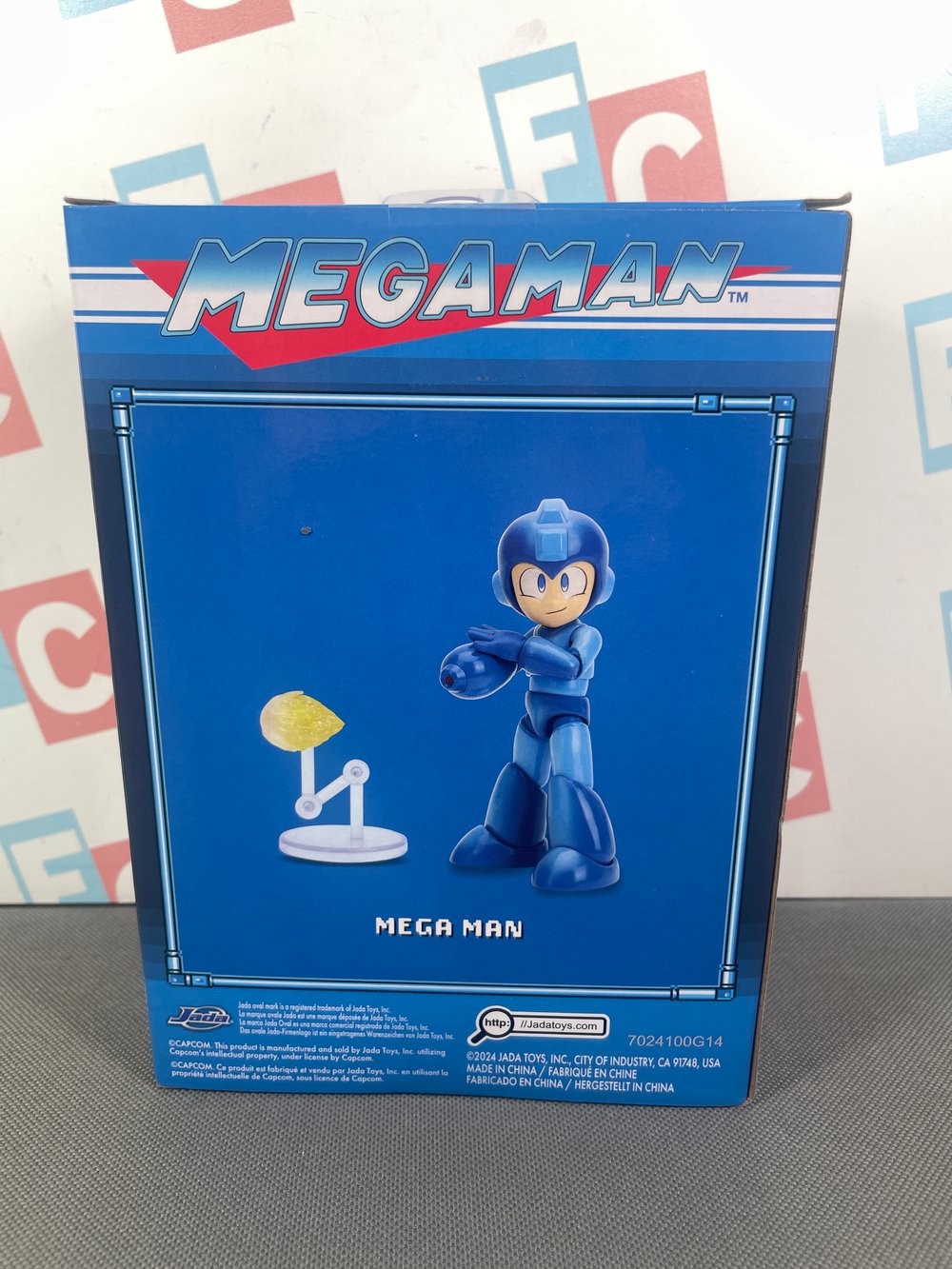 MEGA MAN Deluxe 4.5 Inch Capcom Megaman Figure by Jada Toys 