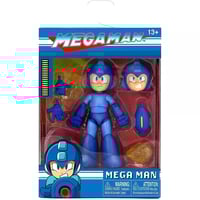 Image 1 of MEGA MAN Deluxe 4.5 Inch Capcom Megaman Figure by Jada Toys 
