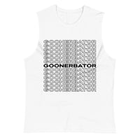 Image 2 of Repeat Goonerbator Muscle Shirt