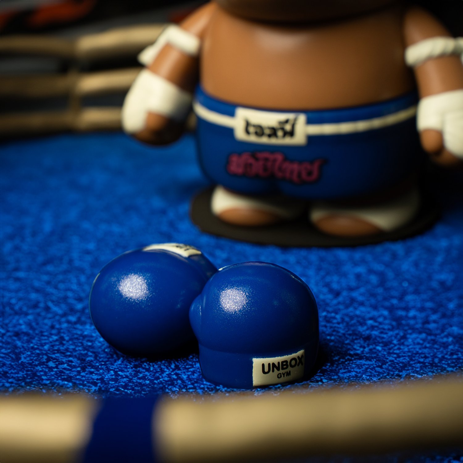 Image of MUAY THAI ELFIE (BLUE TRUNKS)