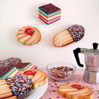Image 1 of Italian cookie plaques (set of 3)