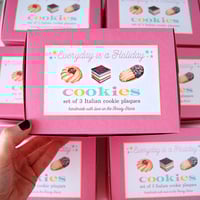 Image 6 of Italian cookie plaques (set of 3)
