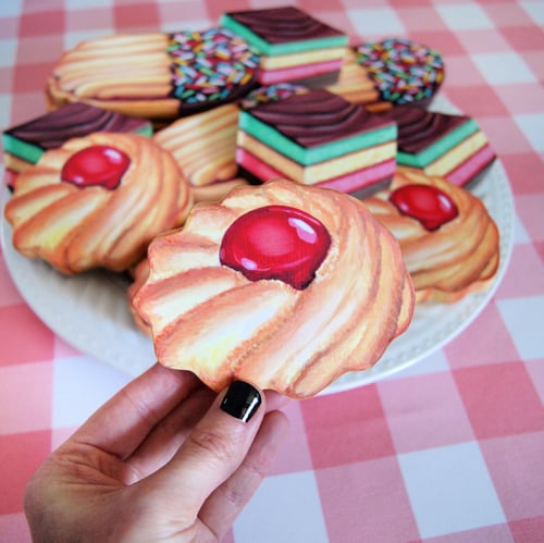 Image of Italian cookie plaques (set of 3)