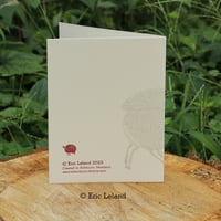 Image 2 of Greeting Card: "I heard Santa won't come unless you are a sheep."