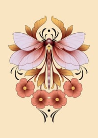 Sweet Dragonfly print 