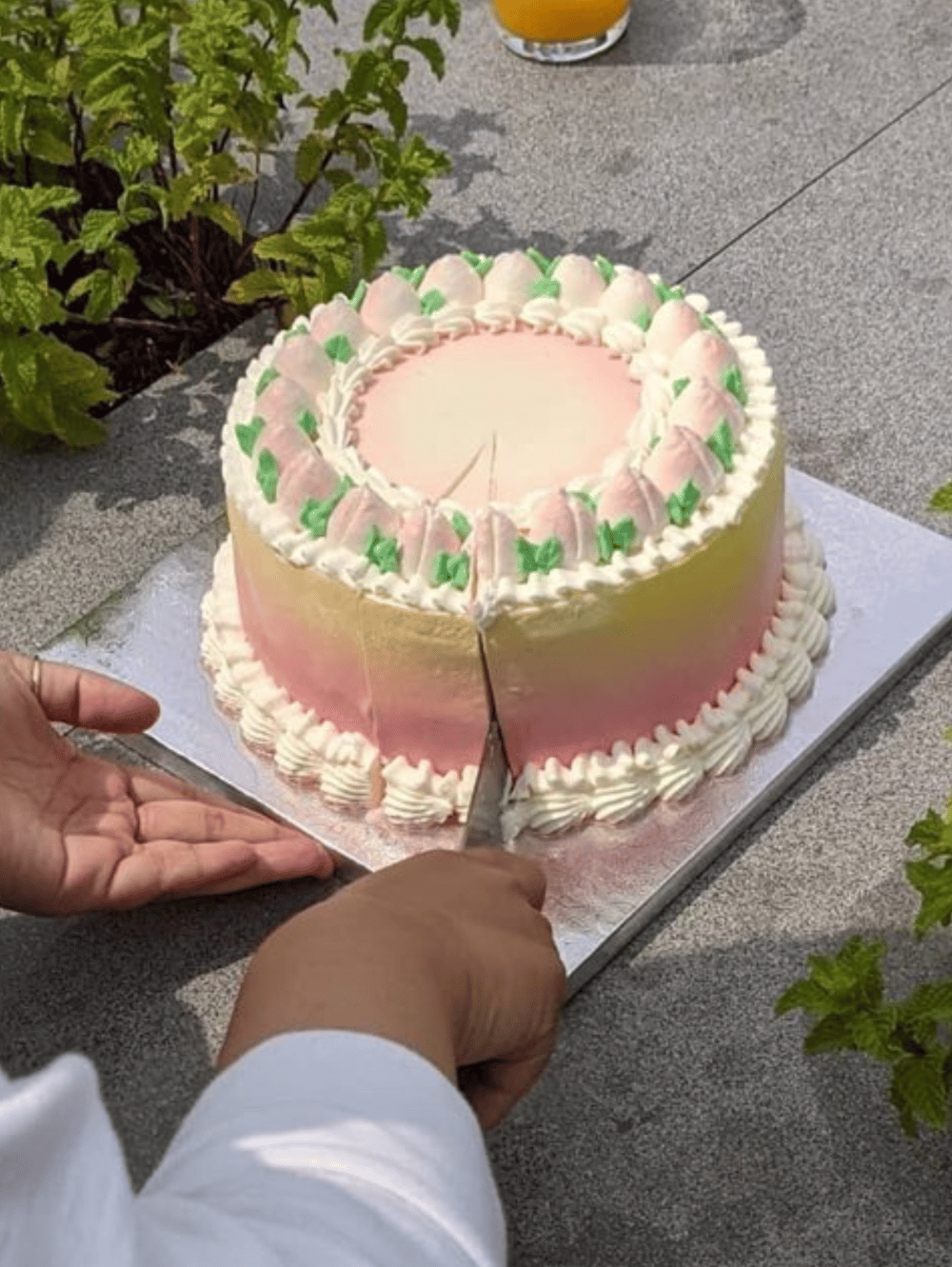 Image of PREORDER: White Peach Shortcake