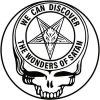 Satanic Steal Your Face Sticker
