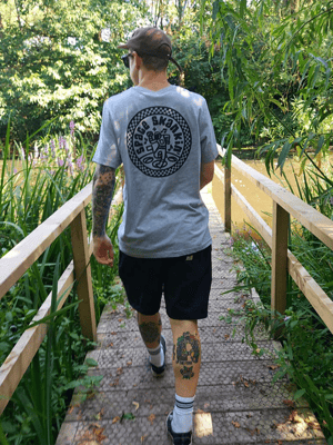 Image of Space Skankin T-Shirt | Athletic Heather🕴️